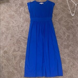 Elegant Blue Women's Dress